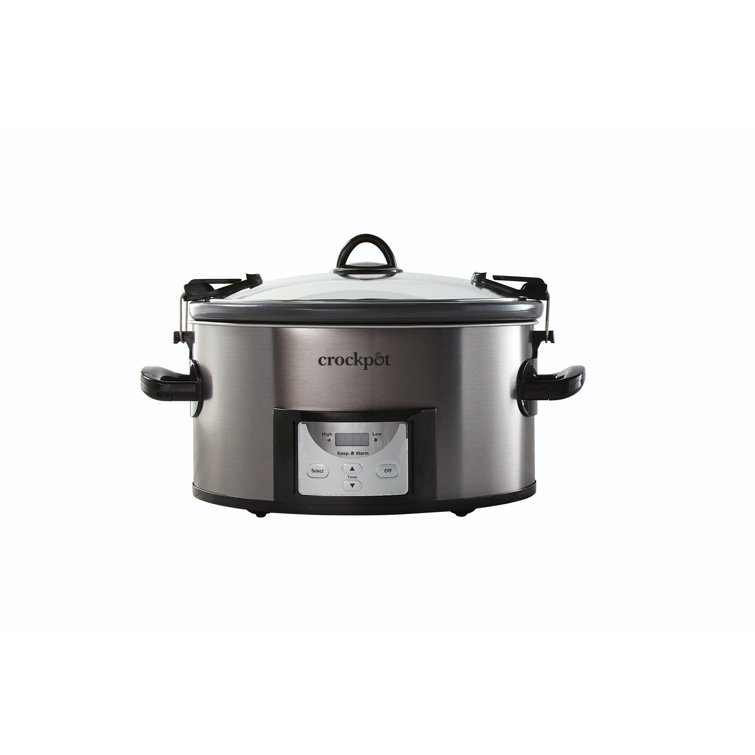 Crockpot Crockpot 7Quart Cook & Carry Programmable Slow Cooker Wayfair